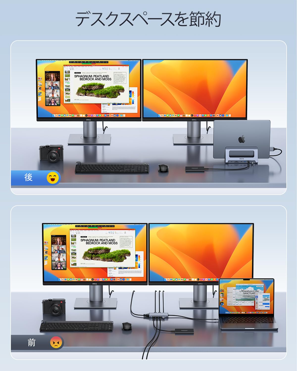 Amazon.co.jp: RayCue USB-C ドッキングステーション - デュアル